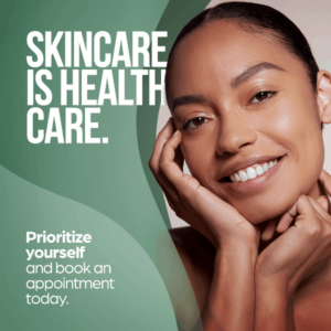 Skincare is health care - prioritize yourself and book and aappointment today!
