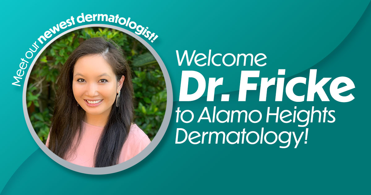 Welcome Dr. Fricke