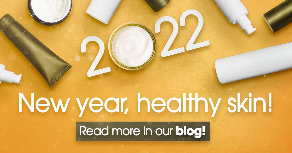 2022 New year, Healthy Skin