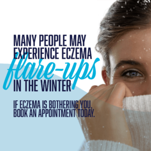 many people experience eczema flare ups in the winter