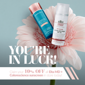 You're in luck! Sunscreen March sale