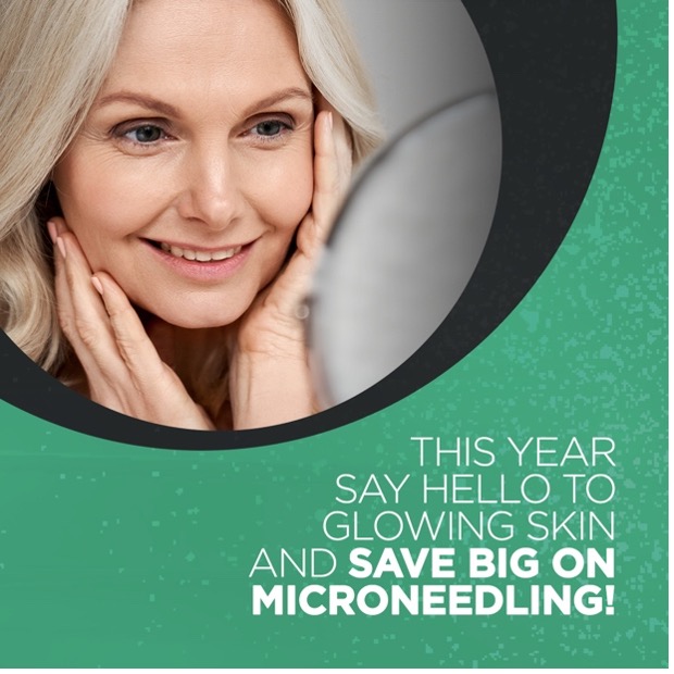 This year say hello to glowing skin and save big on microneedling!
